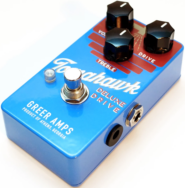 Greer Amps Tomahawk DELUXE DRIVE 限定値下げ中 Greer Tomahawk Deluxe Drive Overdrive Pedal | Humbucker Music
