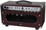Two-Rock Classic Reverb Signature 50 Tube Rectified Head, Wine, Silverface