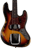 Fender Custom Shop 1960 Jazz Bass, Heavy Relic, 3-Tone Sunburst