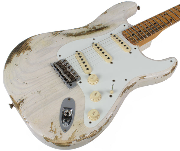 Fender Custom Shop Heavy Relic 1958 Stratocaster, White Blonde