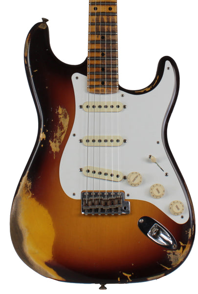 Fender Custom Shop Heavy Relic 1958 Stratocaster, Chocolate 3TS