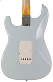 Fender Custom Shop 1963 Stratocaster Journeyman Relic Guitar, Super Faded Aged Sonic Blue