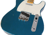 Fender Custom Shop Limited 1955 Telecaster, Relic, Aged Blue Sparkle