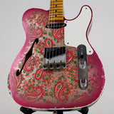Fender Custom Shop LTD Double Esquire Thinline Custom Relic, Aged Pink Paisley