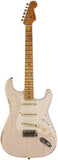 Fender Custom Shop 1957 Stratocaster Relic Guitar, Aged White Blonde
