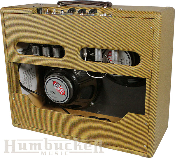 Victoria Amplifier Double Deluxe 2x12 Combo, Half Power Switch