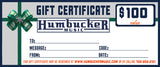 $100 Humbucker Music Gift Certificate