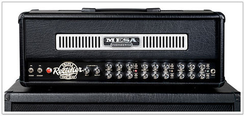 Mesa Boogie Triple Rectifier Head w/ Black Tolex Panel