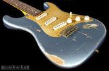 . Nash S-63 Guitar, Ice Blue Metallic w/ Gold PG