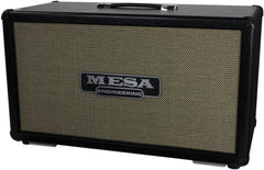 Mesa Boogie 2x12 Recto Horizontal Cab, Black and Cream Grille