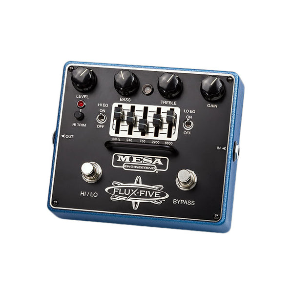 Mesa Boogie Flux 5 Overdrive / EQ Pedal | Humbucker Music Mesa Boogie Flux 5 Overdrive / EQ Pedal | Humbucker Music