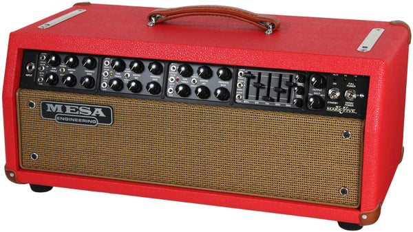Mesa Boogie Mark V Head - Red w/ Tan Grill | Humbucker Music