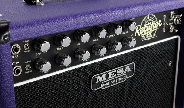 Mesa Boogie Rectoverb 25 1x12 Combo Amp, Custom Purple | Humbucker