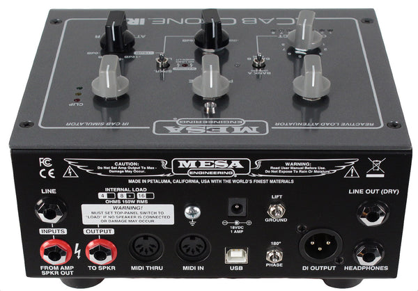 MESA BOOGIE CABCLONE 8Ω Mesa Boogie CabClone Guitar Cab Simulator - 8 Ohm | Humbucker Music