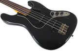 Nash JB-63 Bass Guitar, Black, Fretless