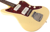 Nash JM-63 Jazzmaster Guitar, Vintage White, Light Aging