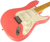Nash S-57 Guitar, Fiesta Red, Light Aging