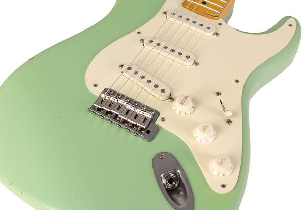 Nash S57 Guitar, Surf Green, Light Aging | Humbucker Music