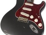 Nash S-63 Guitar, Charcoal Frost Metallic, Light Aging, Tortoise Shell