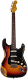 Nash S-63 Guitar, 3-Tone Sunburst, Black PG (SRV Vibe)