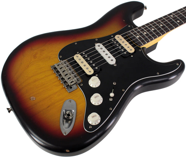 Nash S67 HSH Guitar, 3-Tone Busrt, Light Aging | Humbucker Music