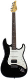 Suhr Classic Pro HSS Guitar - Black, Rosewood