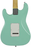 Suhr Classic Pro HSS Guitar - Rosewood, Surf Green