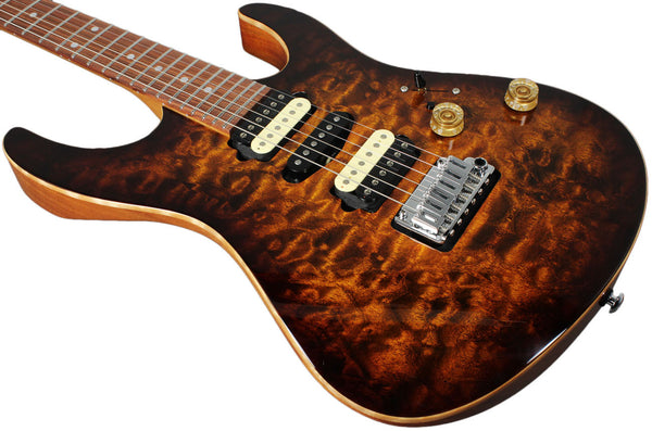 Suhr Modern Govan Spec Guitar - Bengal Burst Quilt | Humbucker Music