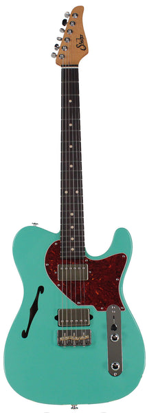 Suhr Alt T Guitar, Rosewood, Seafoam Green | Humbucker Music