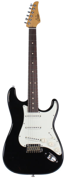 Suhr Classic S Antique Guitar, Black, Rosewood | Humbucker Music