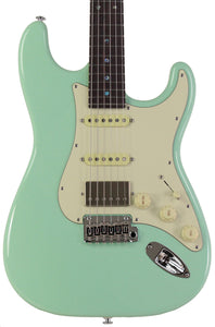 Suhr Select Classic S HSS Guitar, Roasted Neck, Surf Green