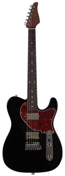 Suhr Select Classic T HH Guitar, Roasted Flamed Neck, Black