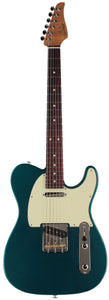 Suhr Select Classic T Guitar, Roasted Flamed Neck, Ocean Turquoise, Rosewood