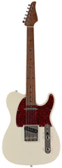 Suhr Select Classic T Guitar, Roasted Flamed Neck, Olympic White