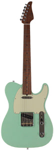 Suhr Select Classic T Guitar, Roasted Flamed Neck, Surf Green