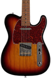 Suhr Select Classic T Roasted, Flamed, Swamp Ash, 3-Tone Burst
