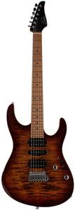 Suhr Modern Plus Guitar, Bengal Burst, Roasted Maple, HSH