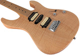 Suhr Limited Modern Satin Flame Guitar, Natural, Hardshell Case
