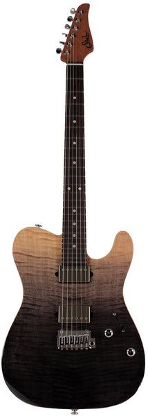 Suhr Select Modern T Mahogany Guitar, Black Gradient | Humbucker Music