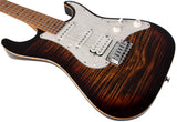 Suhr Standard Pro Guitar, Bengal Burst, Roasted Maple