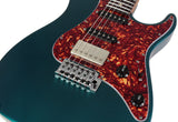 Suhr Select Standard Guitar, Roasted Neck, Ocean Turquoise Metallic