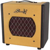 Swart STR-Tremolo 1x12 Combo Amp, Two-Tone Tweed, Diamond Grille
