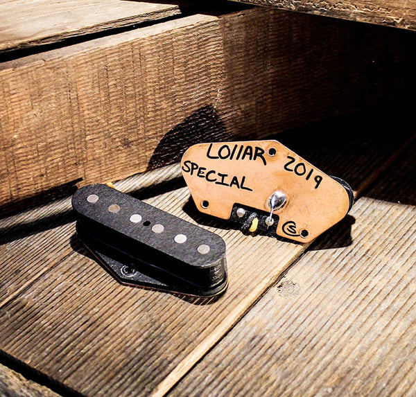 LOLLAR PICKUPS Novel T 未使用品 novel-t-nickel-cover-ring-