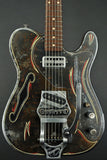 Trussart Deluxe SteelCaster - Rust O Matic Pinstripe - B16 Bigsby