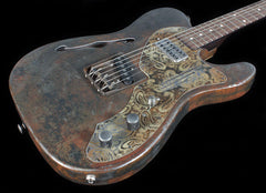 Trussart Deluxe Steelcaster Rust-O-Matic w/ Paisley