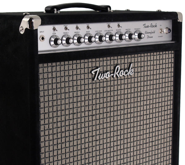 TwoRock Bloomfield Drive 40/20 Combo, Black Suede Humbucker Music
