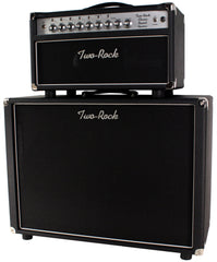 Two-Rock Classic Reverb Signature 50 Head, 2x12 Horizontal Cab, Black