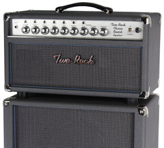 Two-Rock Classic Reverb Signature 100/50 Silverface Head, 2x12 Cab, Slate Grey