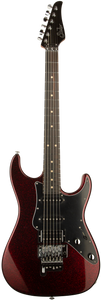 Suhr Pete Thorn Signature Custom HSS Guitar, FU-Tone Floyd, Red Sparkle