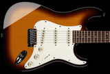 Suhr Select Classic S Guitar, Roasted Neck, 3 Tone Burst, Parchment